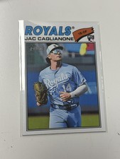 2026 Topps Heritage Jac Caglianone RC Royals #136
