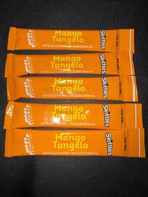 50 Packets Of Sugar Free Skittles Mango Tangelo Drink Mix