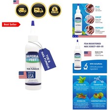 Toenail Fungus Treatment Extra Strength REGISTERED - Fungi Nail Fungus Cream...