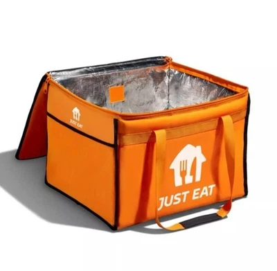 Just Eat Food Delivery Bag,Courier Insulated Thermal Pizza Bag 58L..New With Tag