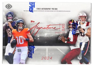 2024 Topps Signature Class Football Pick Your Card! Complete Your Master Set