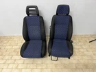 Fiat 600 (187) 1998-2010 - original complete upholstery black/blue