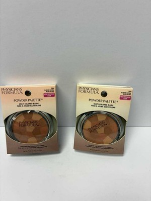 2X Physicians Formula Powder Palette Multi Colored Blush Blushing Natural #2464