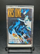 KRS-ONE - RETURN OF THE BOOM BAP 1993 CASSETTE TAPE RAP/HIP HOP JIVE 90'S