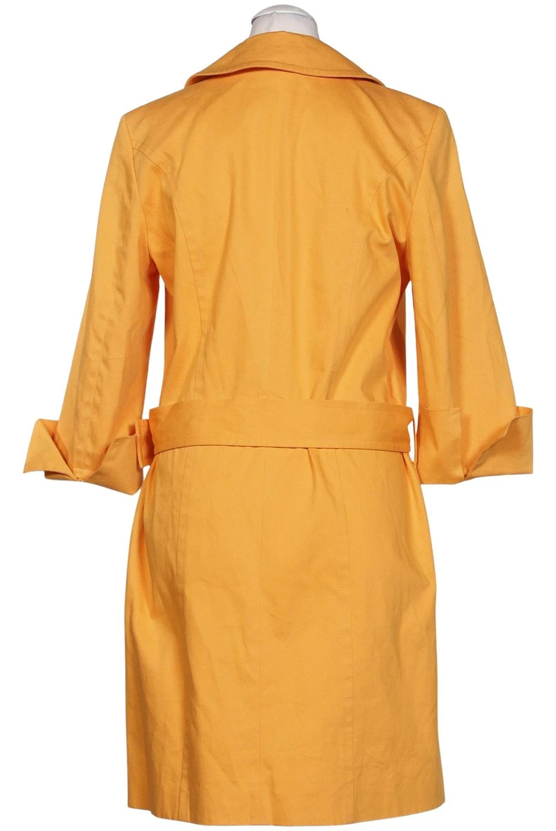 APART Mantel Damen Jacke Parka Gr. 38 Baumwolle Gelb #6det09c
