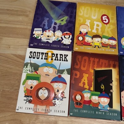 South Park Seasons 4-11 DVD Box Set Lot 4 5 6 7 8 9 10 11 Used