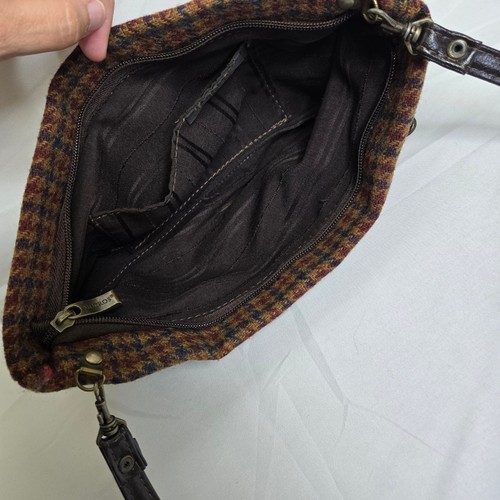 Mucros Schultertasche Weavers Tweed Hahnentritt Schnalle - Bild 9 von 12
