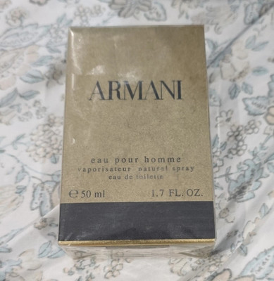Armani Eau Pour Homme Eau de Toilette Spray 1.7 FL. OZ. Oakmoss Scent