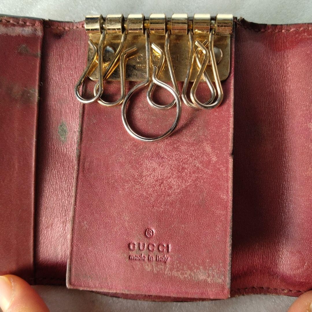 GUCCI GG pattern key case   Heart Interlocking Pi… - image 5