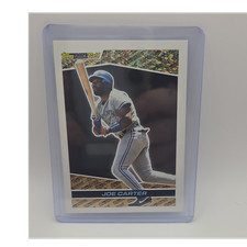 Topps 1993 Black Gold Insert Joe Carter #26 Toronto Blue Jays Baseball Card