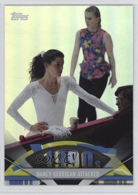 2011 Topps American Pie Foil Nancy Kerrigan Tonya Harding Attacked #169 4xt