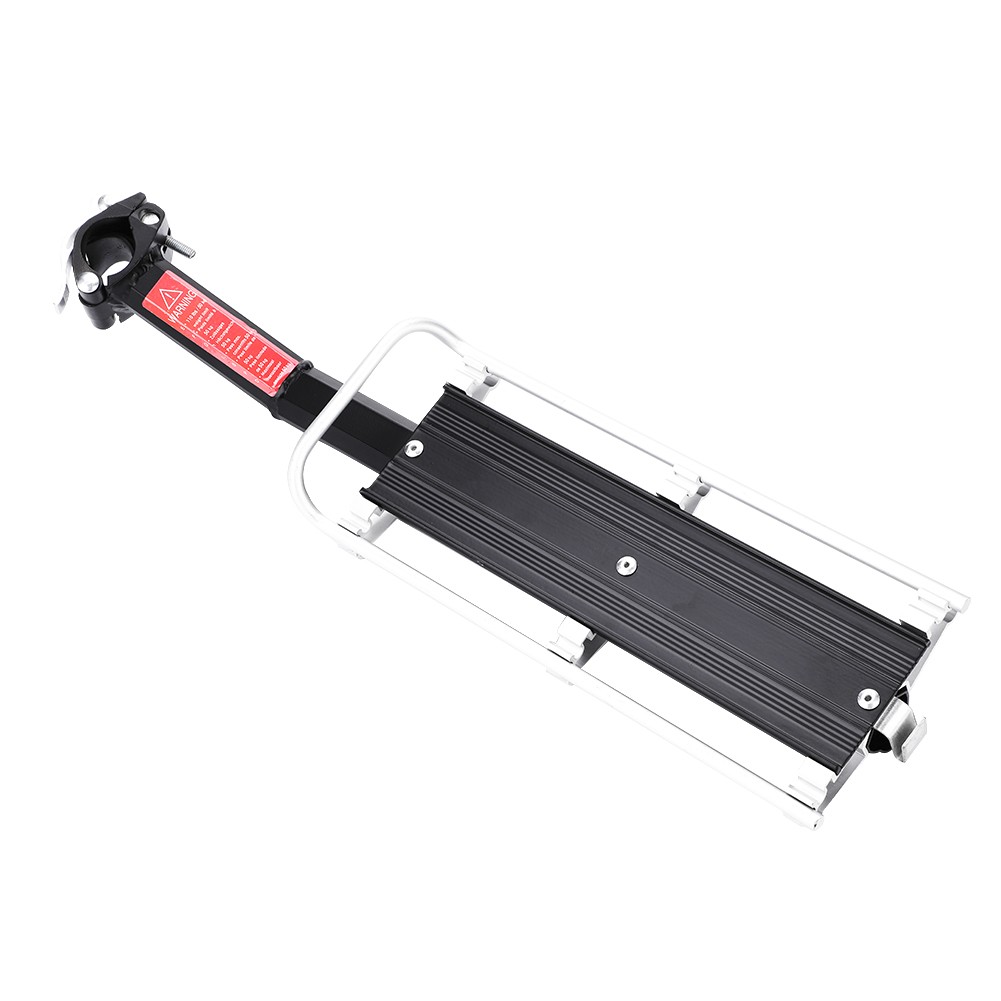 Bicycle MTB Bike Rear Rack Post Mount Luggage Carrier Metallic BA