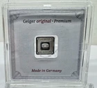 Geiger 1 Gram .999 Silver Bar In Square Assay Security Feature Serialized