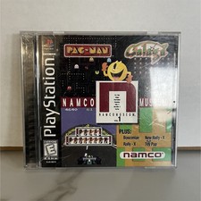 Namco Museum Vol. 1 Sony PlayStation 1 1996 Manual Multiplayer Arcade