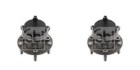 Febi Bilstein 2X Radnabe Radlagersatz Hinten FüR Hyundai Santa Fé II CM DM SM