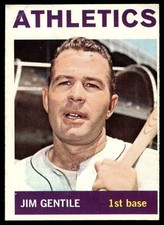 1964 Topps Jim Gentile Kansas City Athletics #196
