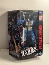 Transformers WFC Siege THUNDERCRACKER Voyager Class Hasbro NEW