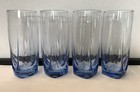 Set Of 4 New Libbey Imperial Blue-misty Blue Cooler Tumbler Glasses — photo 1