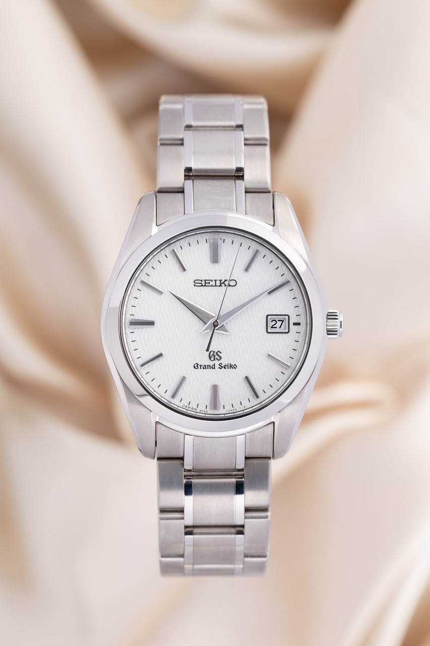 Grand Seiko Quarz Herrenuhr Titan 37mm SBGX067 Box + Papiere