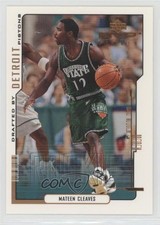 2000-01 Upper Deck MVP Rookie Mateen Cleaves #199 0j24