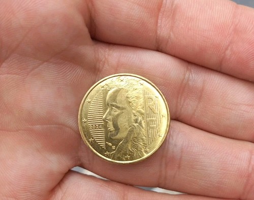Pièce de monnaie 0.50 € euros 50 centimes rare "Marie Curie en 2024" | eBay