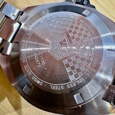 TAG Heuer Formula 1 Date Quartz Watch 41mm Black PVD WAZ1110.BA0875 Used 7