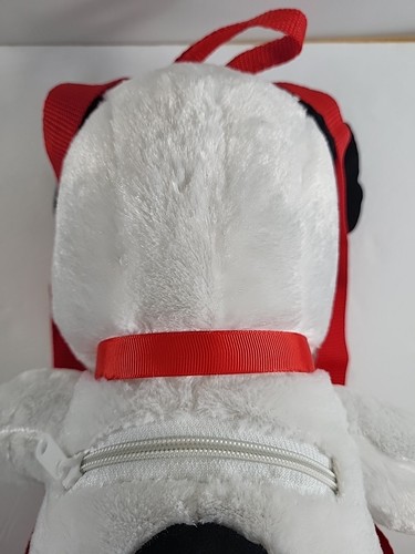 Vintage 2014 Peanuts Snoopy Plush Pouch Backpack Bag Sack Stuffed FAB Starpoint - Picture 13 of 20