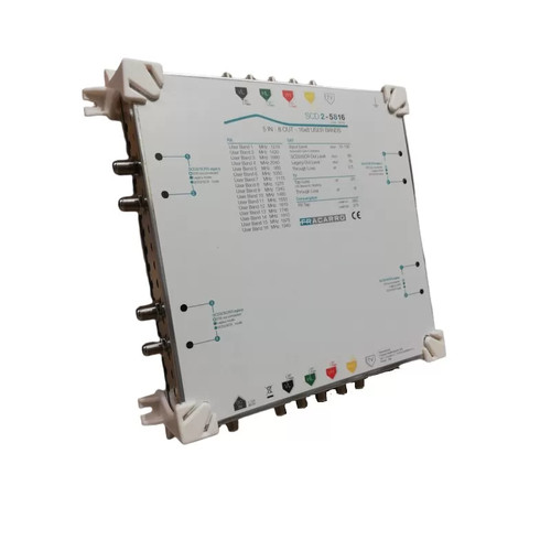 Fracarro Multiswitch SCD2-5816W – 5 Ingressi E 8 Uscite, Per Impianti Satellitari - 2