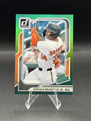 2026 Panini Donruss - Rated Prospects Enrique Bradfield Jr. #147 Green /199 (RC)