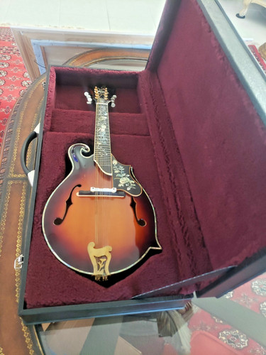 Alulu F5 style Mandolin  Mango wood,Spruce  NF5MI61 LADY BACK RARE CARRYING CASE