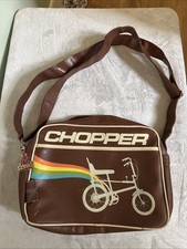 Raleigh Chopper Vintage Shoulder Bag Unisex With Raleigh Key ring