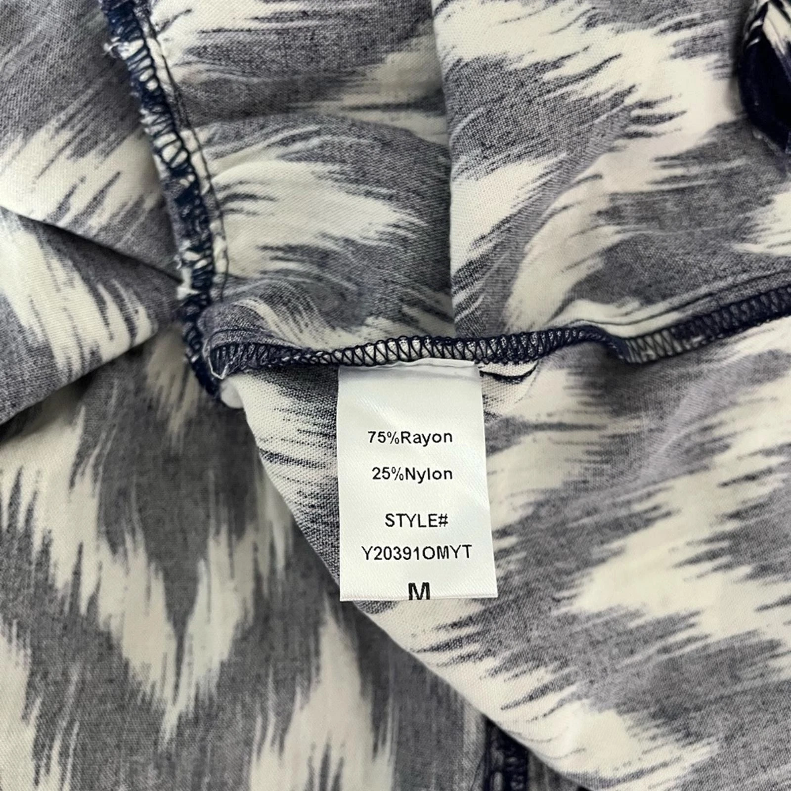 Mini Abito Tuckenuck Pomander Place Navy Ikat Kenzo Taglia Media