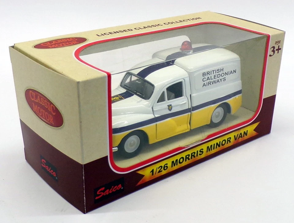 Saico escala 1/26 22280 - Morris Minor Van - British Caledonian Airways Foto 3 de 3
