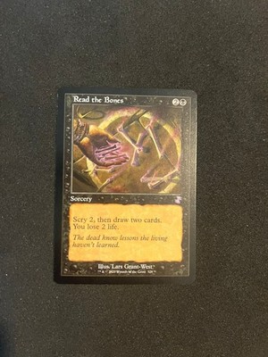 Read the Bones [Timeshifted  Time Spiral Remastered] Magic MTG Cards LP