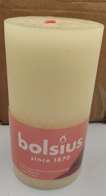 Bolsius 4 pack rustic pillar candles, pillar candles,,, candles, rustic HM048