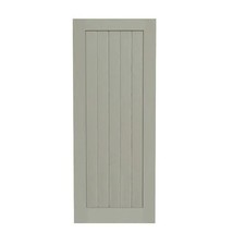 Cottage Fully Finished Silk Grey Internal Door - 2040mm x 726mm (80.3x28.6