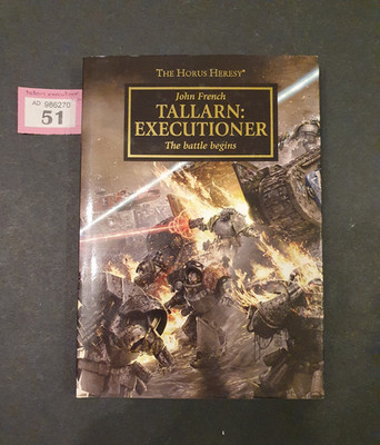 Horus Rising Tallarn: Executioner Signed Limited Edition - Black Library - 40k