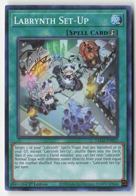 Yugioh - Labrynth Set-Up TAMA-EN022 1st Edition - Super Rare