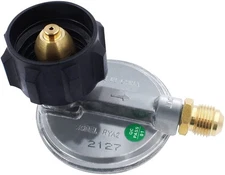 Low Pressure Regulator with QCC Type 1 for 5-40lbs Tank Cylinder 3/8" Male Flare