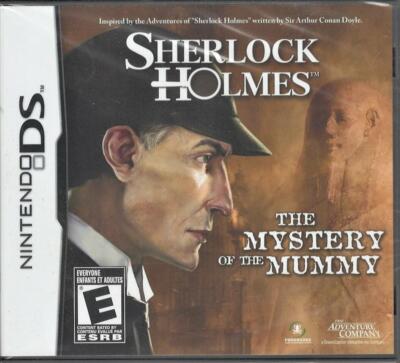 Sherlock Holmes: The Mystery of the Mummy NDS (Brand New Factory Sealed US Versi