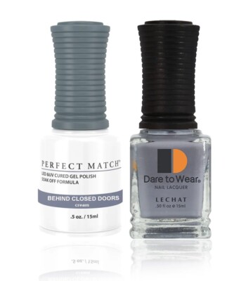 LeChat Perfect Match UV Gel + Nail Polish - PMS246 Behind Closed Doors