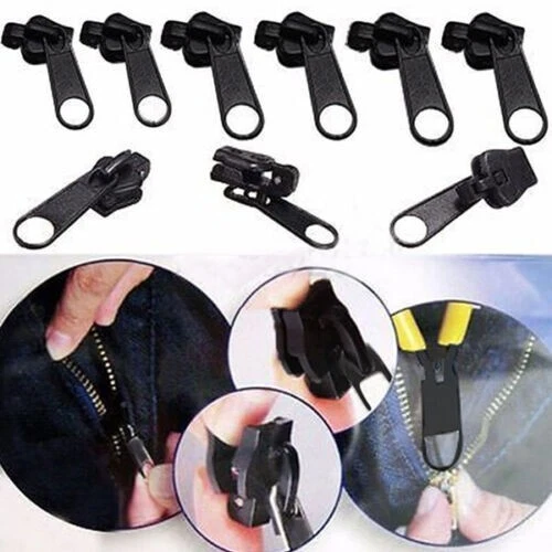 Cerniere kit Sostituzione 6 Pezzi fix zip riparazione pantaloni Jeans 3 misure - Foto 11 di 23