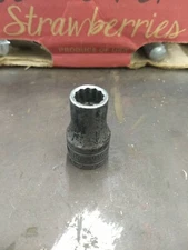 Snap-On SB-140 7/16" 1/2dr 12pt Std Socket USA Z