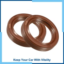 Pack (2) Engine Crankshaft Oil Seal for Toyota RAV4 1996-2004