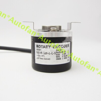1pcs New Rotary Incremental Encoder E40H8-500-6-L-5 #E6