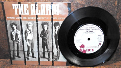 The Alarm - Where Were You Hiding When The Storm Broke? - 7'' Vinyl - Excellent