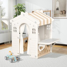 Large Childrens Playhouse Wendy House Magical Baby Play House+Laminated board