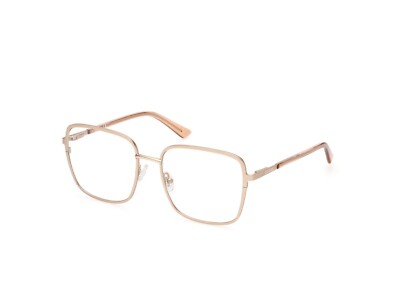 GUESS GU2914 Gold 032 Metal Square Optical Eyeglasses Frame 54-18-135 GU 2914 RX