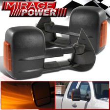 Foldable Power Towing Mirrors Pair For 07-14 Chevy Silverado Sierra 2500 3500 Hd Foldable Power Towing Mirrors Pair For 07-14 Chevy Silverado Sierra 2500 3500 Hd