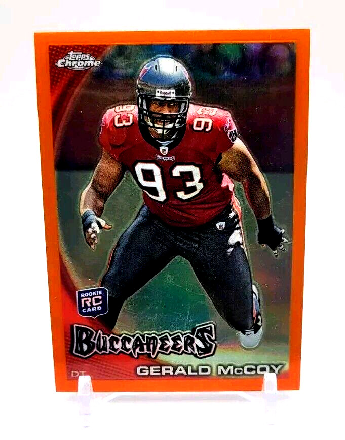 Gerald McCoy 2010 Topps Chrome Refractor #C170 Rookie Tampa Bay Football